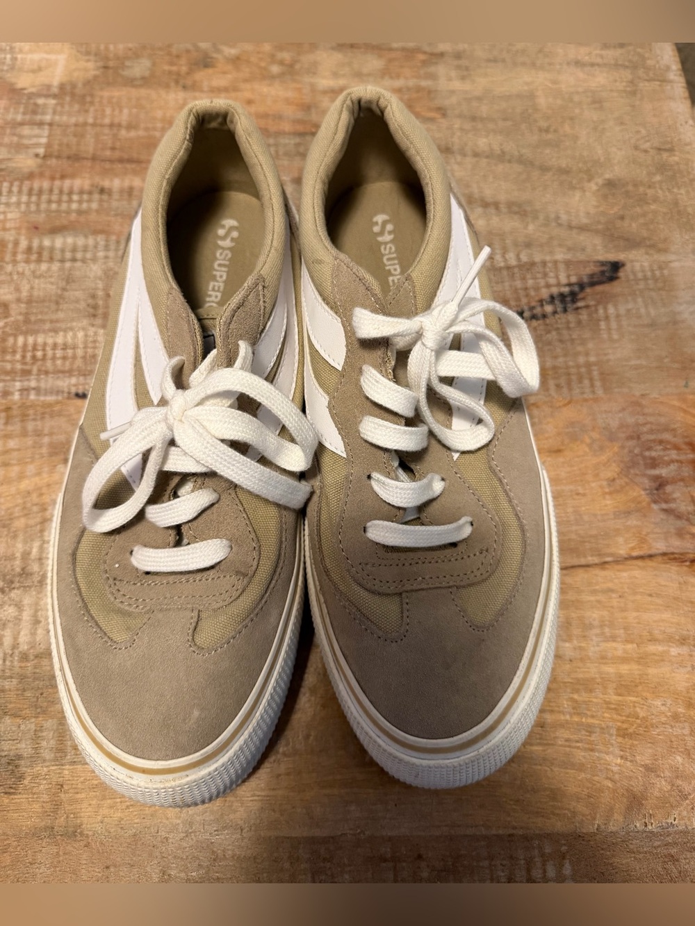 Womens Superga 3041 Revolley platform sneakers size 8.5.